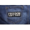Freedom Isn't Free Patch BW Freedom Isn't Free Patch shown on jeans