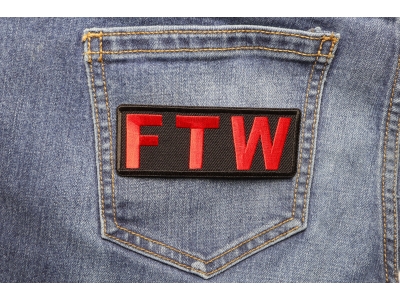 FTW Red Patch