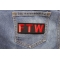 FTW Red Patch FTW Patch shown on jeans