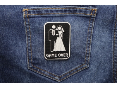 Game Over Marriage Patch | Embroidered Patches