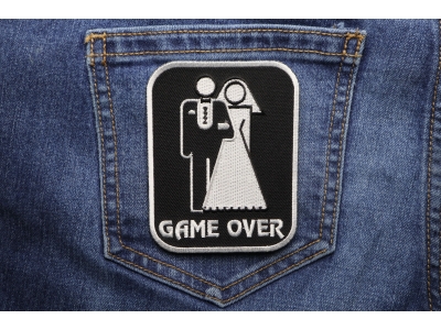 Game Over Marriage Patch Medium | Embroidered Patches