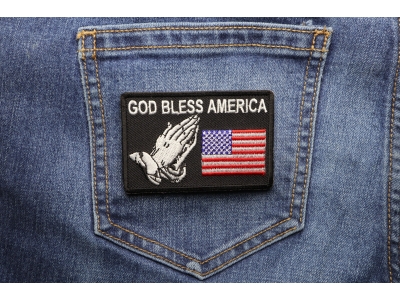 God Bless America Patch | Embroidered Patches