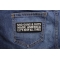 God Guns And Guts Made America Let's Keep All Three Patch | US Military Veteran Patches God Guns and Guts Made America Let's Keep All Three Patch shown on jeans