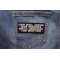 God Will Judge Our Enemies We'll Arrange The Meeting Military Morale Patch shown on jeans
