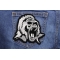 Gorilla Small Patch  | Embroidered Patches Gorilla Patch shown on jeans