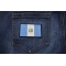 Guatemala Flag Patch shown on jeans