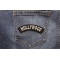 Hollywood Patch shown on jeans