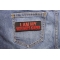 I Am My Brother's Keeper Patch In Red | US Military Veteran Patches I Am My Brother's Keeper Patch shown on jeans