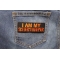 I am my Sister's Keeper Patch in Orange I am my Sister's Keeper Patch in Orange shown on jeans