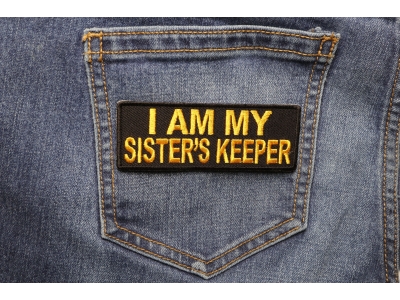 I am my Sister's Keeper Patch in Yellow