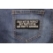 I May Not Be Perfect But Parts Of Me Are Pretty Awesome Iron on Morale Patch shown on jeans