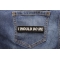 I Would Do Me Patch shown on jeans