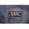 If You Are Agitated or Confused My Job Here Is Done Funny Iron on Patch shown on jeans