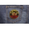 In Memory Of World War 2 Round Patch | US Military Veteran Patches In Memory Of World War 2 Round Patch shown on jeans
