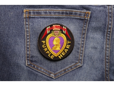 Iraqi Freedom Purple Heart Patch | US Military Veteran Patches
