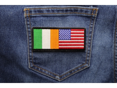 Irish American Flag Patch | Embroidered Patches