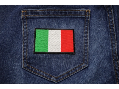 Italian Flag Patch