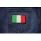 Italian Flag Patch Italian Flag Patch shown on jeans