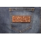 Join The Army Meet Exotic People Patch shown on jeans
