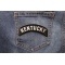 Kentucky Patch Kentucky Patch Iron on State Rocker shown on jeans