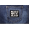Kiss My Ass Patch Kiss My Ass Patch shown on jeans