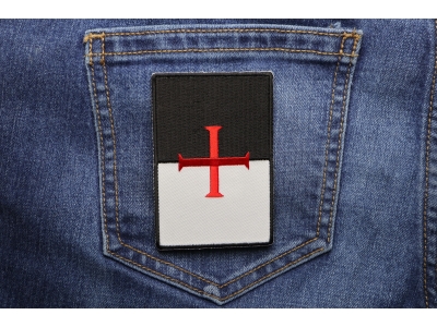 Knights Templar Flag Patch | Embroidered Patches