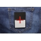Knights Templar Flag Patch | Embroidered Patches Knights Templar Flag Patch shown on jeans