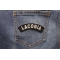 Laconia Rocker Patch shown on jeans