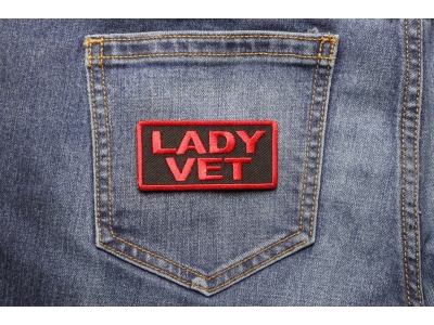 Lady Vet Patch | US Military Veteran Patches
