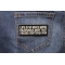 Life Is More Enjoyable Now That I Don't Give A Fuck Anymore Fun Patch shown on jeans