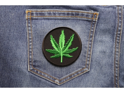 Marijuana Leaf Patch | Embroidered Pot Patches