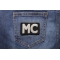 MC Patch - Motocycle Club MC Patch - Motocycle Club shown on jeans