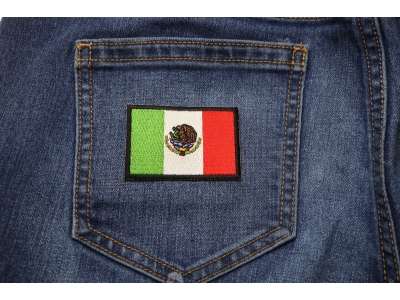 Mexico Flag 2.5 Inch Patch