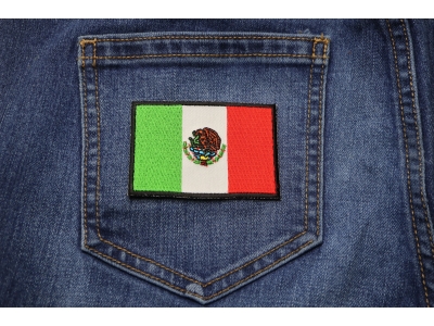 Mexico Flag Patch | Embroidered Patches
