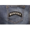 Montana Patch Montana Patch Iron on State Rocker shown on jeans