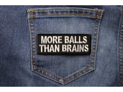 More Balls Than Brains Patch