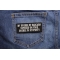 "I Can Stupidity" Embroidered Iron-On Patch - Express-Stickerei GmbH (Austria)