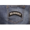 New Brunswick State Patch shown on jeans