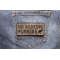 No Wukking Furries Aussie Saying Patch With Kangaroo shown on jeans