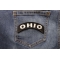 Ohio Patch Ohio Patch Iron on State Rocker shown on jeans