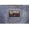 Old Geezer Mode On Patch shown on jeans