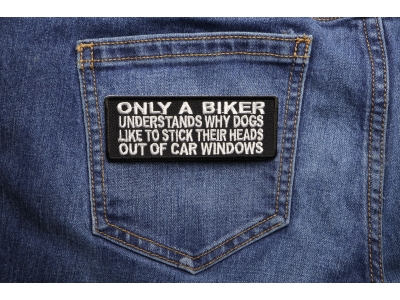 Only Bikers Understand Dogs Patch | Embroidered Patches