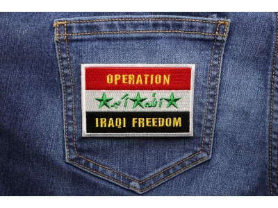 Operation Iraq Freedom Patch | US Iraq War Military Veteran Patches