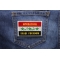 Operation Iraq Freedom Patch | US Iraq War Military Veteran Patches Operation Iraq Freedom Patch shown on jeans