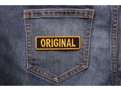 Original Patch In Yellow