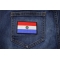 Paraguay Flag Patch shown on jeans