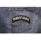 Pennsylvania Patch Pennsylvania Patch Iron on State Rocker shown on jeans