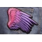 Pink Angel Right Wing Patch shown on jeans