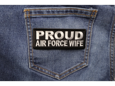 Proud Air Force Wife Patch