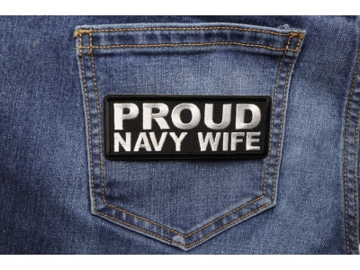 Proud Navy Wife Patch